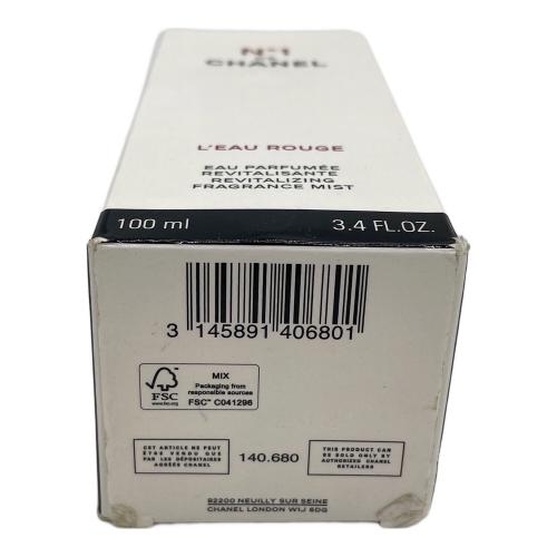 N°1 ドゥ シャネル ボディミスト 100ml 残量80%-99% ロールージュ