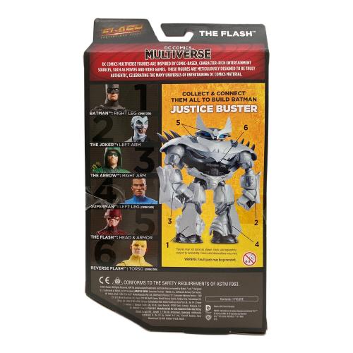 Mattel (マテル) フィギュア フラッシュ 6インチ アクションフィギュア