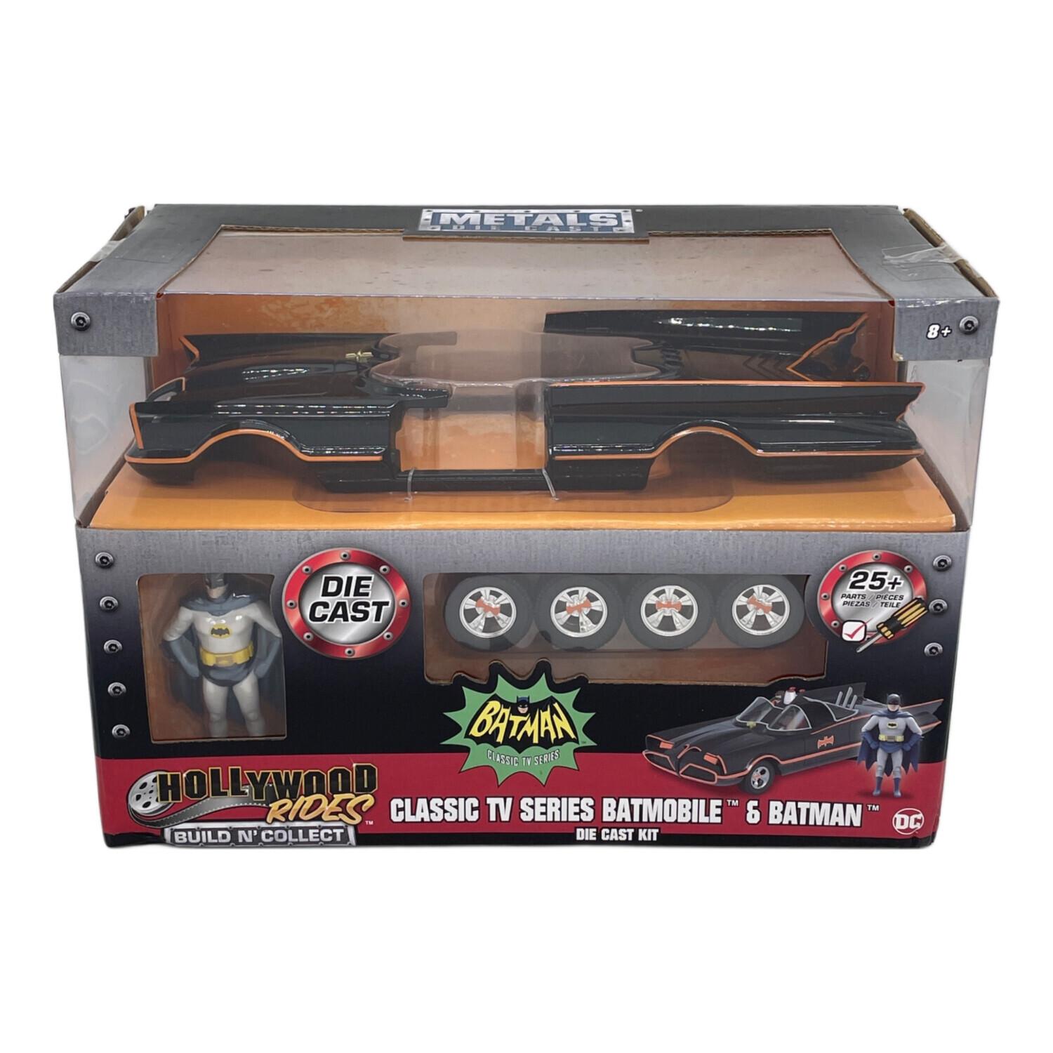 Jada Toys クラシック TV シリーズ　バットモービル Batman e Batmobile Classic TV Adam West e Jada Figura 1:32