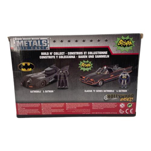 Jada Toys クラシック TV シリーズ　バットモービル Batman e Batmobile Classic TV Adam West e Jada Figura 1:32
