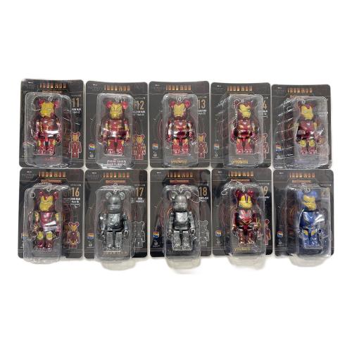 MARVEL (マーベル) BEAR BRICK インフィニティサーガ アイアンマン コンプリートセット happyくじ