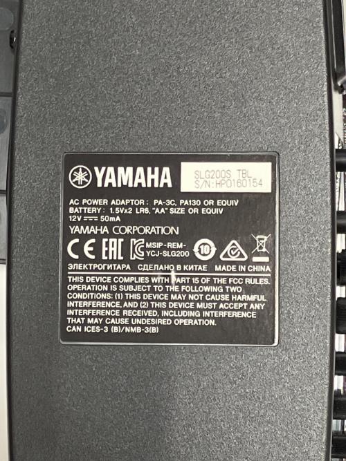YAMAHA (ヤマハ) サイレントギター SLG200S