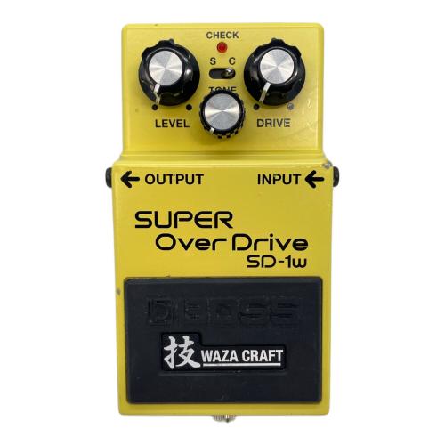 BOSS (ボス) オーバードライブ SD-1W WAZA CRAFT SUPER OverDrive