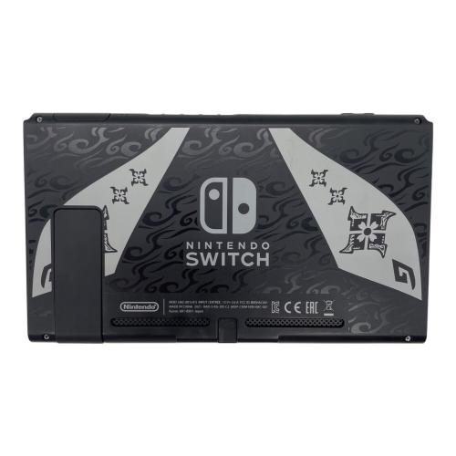 Nintendo (ニンテンドー) Nintendo Switch HAC-001(-01) モンスターハンターライズ スペシャルエディション コントローラレール部分色ハゲ有