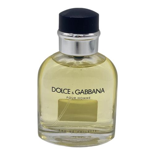 DOLCE & GABBANA (ドルチェ＆ガッバーナ) オードトワレ プールオム 75ml 残量80%-99%