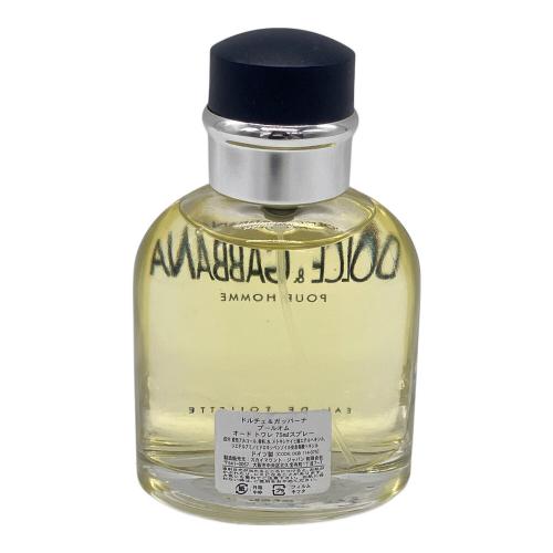 DOLCE & GABBANA (ドルチェ＆ガッバーナ) オードトワレ プールオム 75ml 残量80%-99%