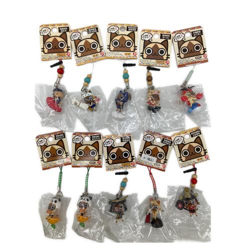 ご当地アイルーストラップセット32点 キャラクターグッズ