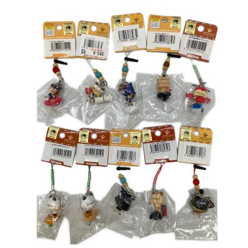 ご当地アイルーストラップセット32点 キャラクターグッズ