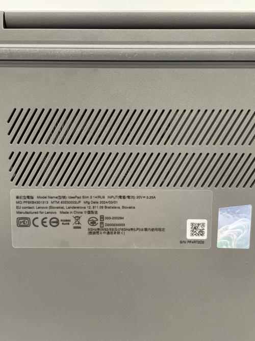 LENOVO (レノボ) IdeaPad Slim 3 14IRU9 ideaPad Slim 3