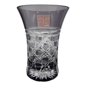 ヒロタグラスクラフト 江戸切子 青葉 二口ビール