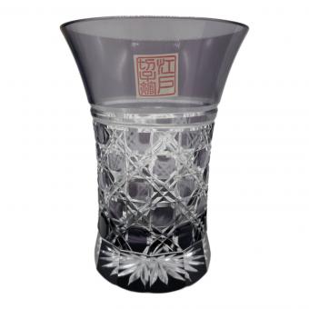 ヒロタグラスクラフト 江戸切子 青葉 二口ビール