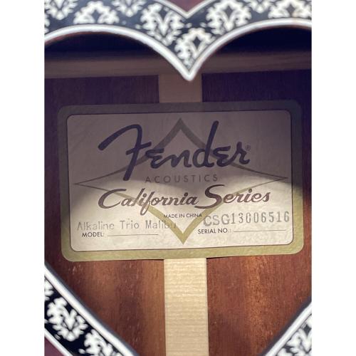 FENDER (フェンダー) Alkaline Trio Malibu アコースティックギター