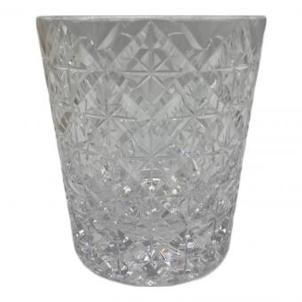 KAGAMI CRYSTAL (カガミクリスタル) グラス 江戸切子 伝統工芸士・鍋谷聰 作 ロックグラス＜七宝＞