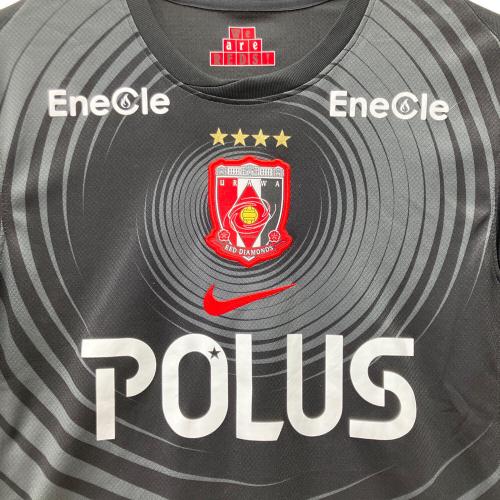 浦和レッズ (ウラワレッズ) サッカーユニフォーム HJ1418-010 2025 ユニフォーム サード 半袖 レプリカ メンズ SIZE M ブラック