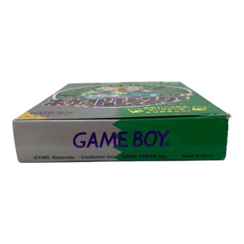 Nintendo (ニンテンドウ) ポケットモンスター 緑 ゲームボーイ用ソフト 現状販売 -