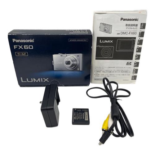Panasonic (パナソニック) デジタルカメラ DMC-FX60 LUMIX
