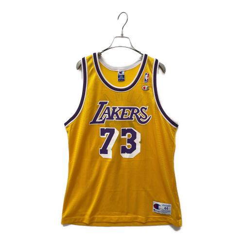 Champion (チャンピオン) ゲームシャツ LAKERS/デニス・ロッドマン メンズ SIZE L (44) イエロー
