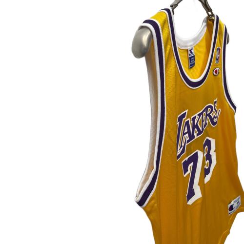 Champion (チャンピオン) ゲームシャツ LAKERS/デニス・ロッドマン メンズ SIZE L (44) イエロー