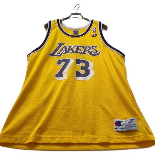 Champion (チャンピオン) ゲームシャツ LAKERS/デニス・ロッドマン メンズ SIZE L (44) イエロー