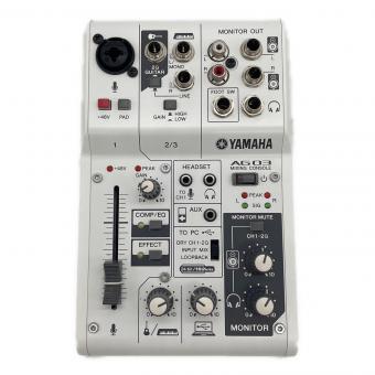 YAMAHA (ヤマハ) ミキシングコンソール AG03