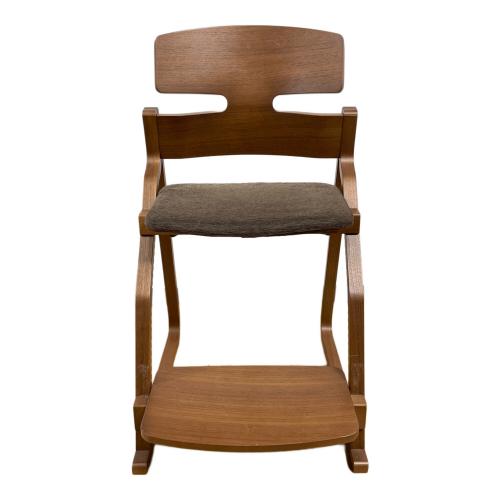 豊橋木工 (トヨハシ モッコウ) チェア ナチュラル×ブラウン UPRIGHT