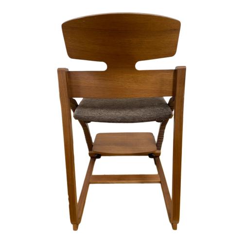 豊橋木工 (トヨハシ モッコウ) チェア ナチュラル×ブラウン UPRIGHT