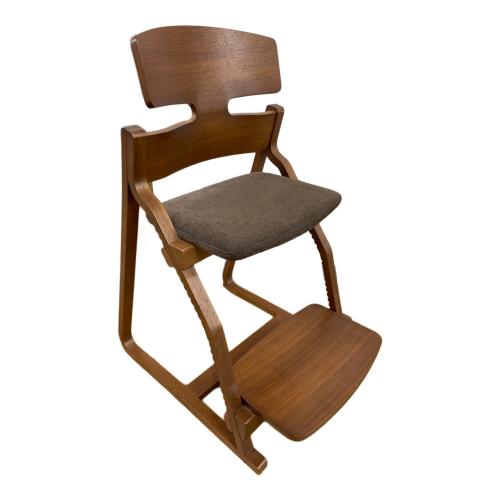 豊橋木工 (トヨハシ モッコウ) チェア ナチュラル×ブラウン UPRIGHT