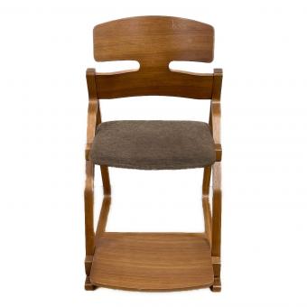 豊橋木工 (トヨハシ モッコウ) チェア ナチュラル×ブラウン UPRIGHT