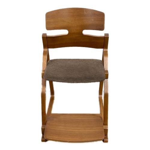 豊橋木工 (トヨハシ モッコウ) チェア ナチュラル×ブラウン UPRIGHT
