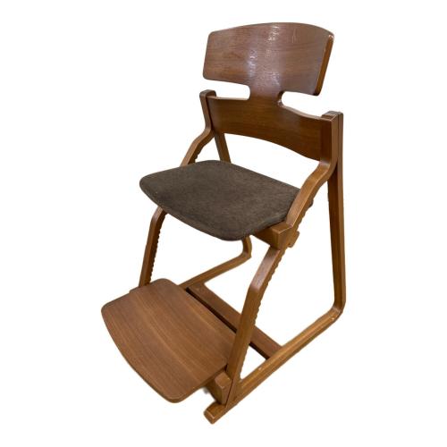豊橋木工 (トヨハシ モッコウ) チェア ナチュラル×ブラウン UPRIGHT
