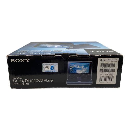 SONY (ソニー) ポータブルDVDプレーヤー BDP-SX910 2017年製 動作確認済 9インチ