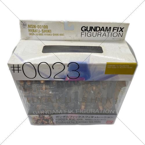 ガンダム GUNDAM FIX FIGURATION ＃0023 百式＆フルアーマー百式改 フィギュア 保存に伴う外箱ヨゴレ・変形有