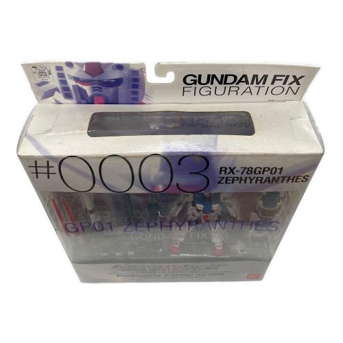 ガンダム GUNDAM FIX FIGURATION ＃0003 GP01 ゼフィランサス フィギュア 保存に伴う外箱ヨゴレ・変形有