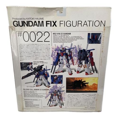 ガンダム GUNDAM FIX FIGURATION ＃0022 ZZガンダム フィギュア 保存に伴う外箱ヨゴレ・変形有