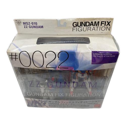 ガンダム GUNDAM FIX FIGURATION ＃0022 ZZガンダム フィギュア 保存に伴う外箱ヨゴレ・変形有