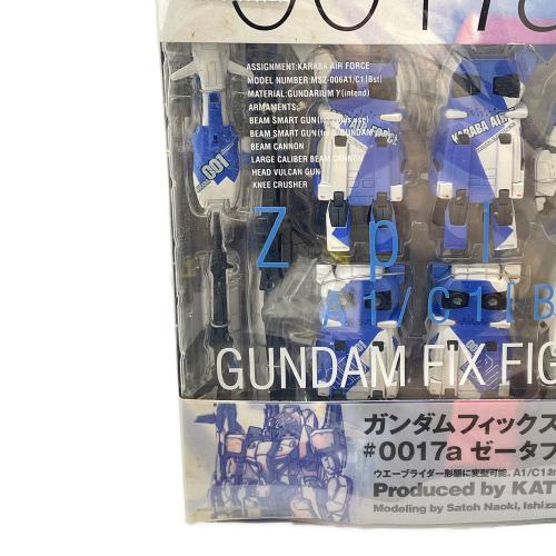 ガンダム GUNDAM FIX FIGURATION ＃0017-a ZPlus(Bst)ブルー フィギュア 保存に伴う外箱ヨゴレ・変形有