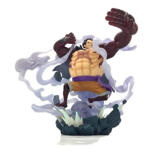 BANDAI(バンダイ) フィギュアーツゼロ モンキー・D・ルフィ ギア4 三船長 鬼ヶ島怪物決戦 ONE PIECE
