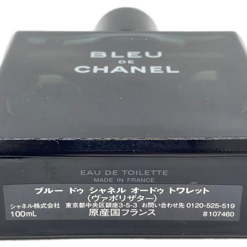 CHANEL (シャネル) オードトワレ 箱日本語成分表記有 100ml 残量80%-99% BLEU DE CHANEL