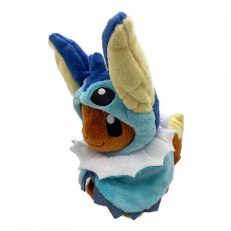 新品　イーブイ　シャワーズ　ポケモン　ぬいぐるみ　ポンチョシリーズ　レア Pokemon Center (ポケモンセンター) ポンチョを着たイーブイ