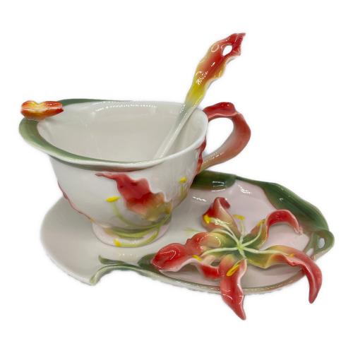 華麗なる花コレクション カップ&ソーサー gloriosa lily design