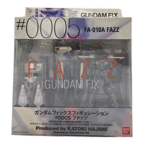ガンダム GUNDAM FIX FIGURATION ＃0005 FAZZ（ファッツ） フィギュア 箱劣化有