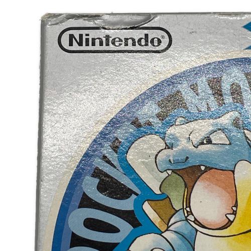 Nintendo (ニンテンドー) ポケットモンスター 青 ゲームボーイ用ソフト バックアップバッテリー残量保証無 -