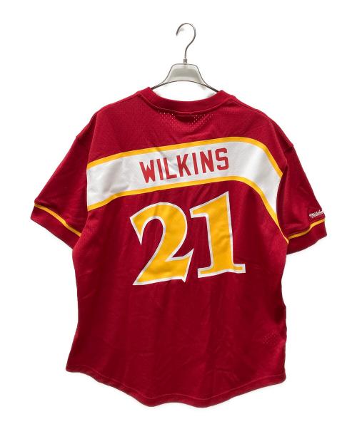 MITCHELL & NESS (ミッチェルアンドネス) メッシュシャツ ドミニク・ウィルキンス メンズ 2XL レッド