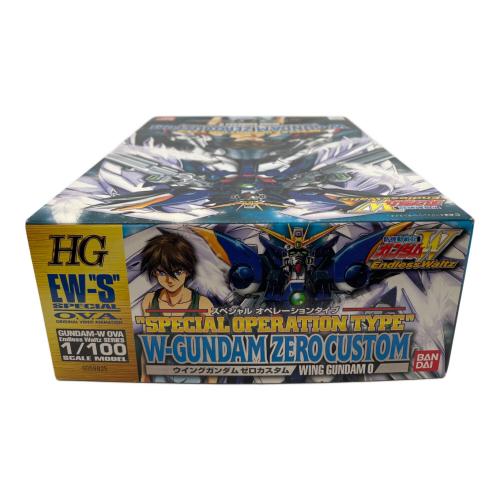 BANDAI (バンダイ) 1/100 XXXG-00W0 ウイングガンダム ゼロカスタム スペシャルオペレーションタイプ ガンプラ HG