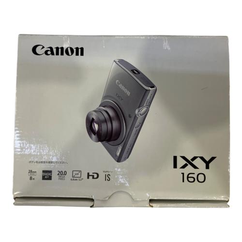 【ほぼ未使用】 Canon IXY 160 グレー　動作確認済 CANON (キヤノン) コンパクトデジタルカメラ IXY160｜トレファクONLINE