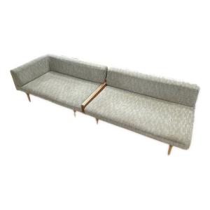 MOMO natural (モモナチュラル) コーナーソファー DAY SOFA 152 グレー×ナチュラル
