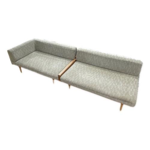 MOMO natural (モモナチュラル) コーナーソファー DAY SOFA 152 グレー×ナチュラル