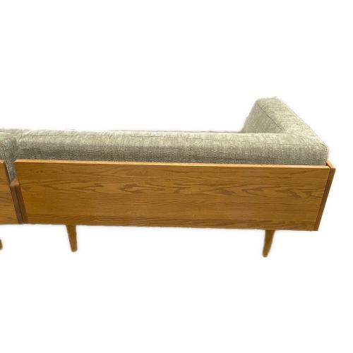 MOMO natural (モモナチュラル) コーナーソファー DAY SOFA 152 グレー×ナチュラル