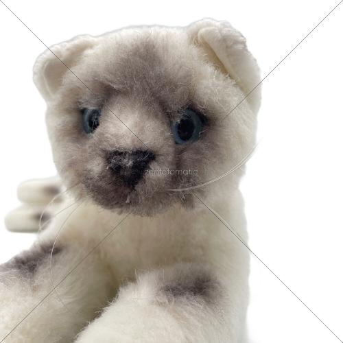 KOSEN (ケーセン) ねそべり猫 ヒマラヤン ヌイグルミ