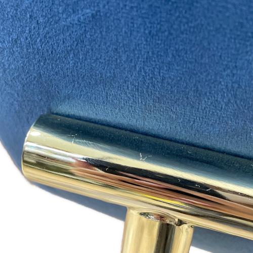 CALLIGARIS (カリガリス) ダイニングチェアー CS1885-A 脚カラー Ｐ175ブラス オーシャンブルー LOVE